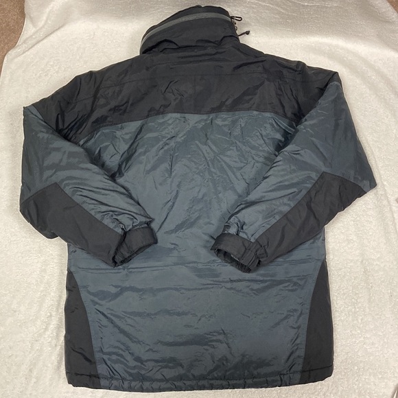 LL Bean primaloft women’s winter jacket petite small black charcoal - Picture 10 of 14